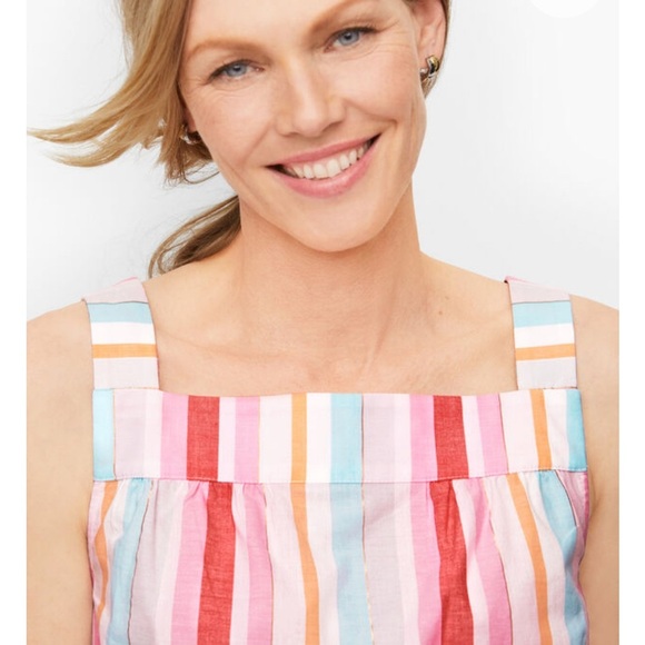 Striped Multicolor Sleeveless Top - Picture 2 of 5